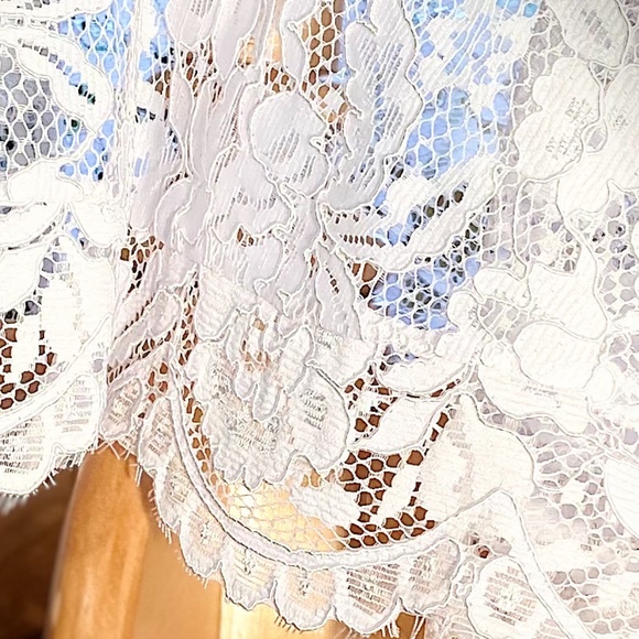 NWT - Nanette Lepore V-Neck Sleeveless Lace Dress - Picture 14 of 16